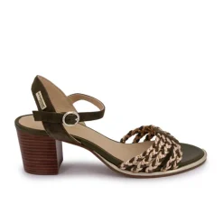 Sandale lania kaki or c063659 t36-41 Femme LES TROPEZIENNES PAR M.BELARBI