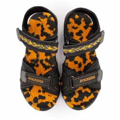 Sandale noir orange t36 au 41 Femme DOCKERS BY GERLI