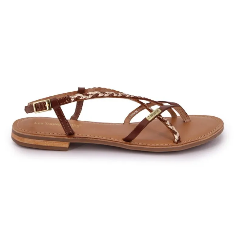 Sandales à entre-doigts irisé Monatres Femme LES TROPEZIENNES PAR M.BELARBI