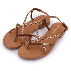 Sandales à entre-doigts irisé Monatres Femme LES TROPEZIENNES PAR M.BELARBI