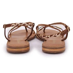 Sandales à entre-doigts irisé Monatres Femme LES TROPEZIENNES PAR M.BELARBI