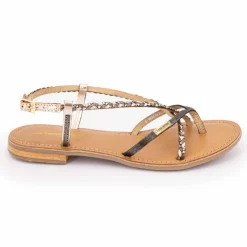 Sandales à entre-doigts irisé Monatres Femme LES TROPEZIENNES PAR M.BELARBI