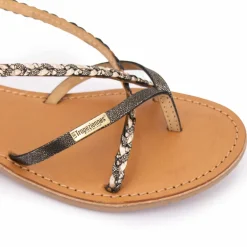 Sandales à entre-doigts irisé Monatres Femme LES TROPEZIENNES PAR M.BELARBI