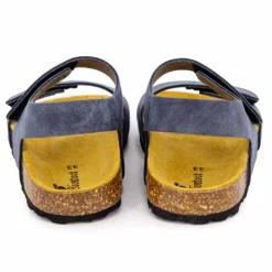 Sandales à scratch double bride Enfant BIOSTOCK