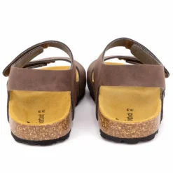 Sandales à scratch double bride Enfant BIOSTOCK