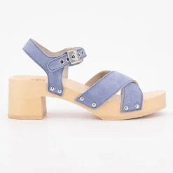 Sandales à talons bleues pescura glacial Femme SCHOLL