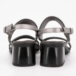 Sandales à talons noires élysees à strass Femme SCHOLL