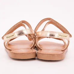 Sandales Bimak noeuds or à scratch LES TROPEZIENNES PAR M.BELARBI