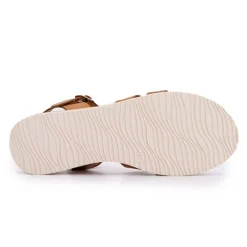 Sandales compensées à brides larges Femme BIOSTOCK