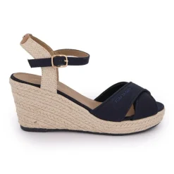 Sandales compensées bi-color Femme TOM TAILOR