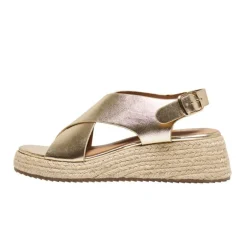 Sandales compensées espadrille Minerva brillante avec boucle Femme ONLY