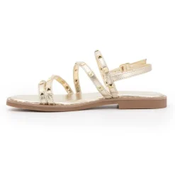 Sandales Corabel gold à strass Femme LES TROPEZIENNES PAR M.BELARBI