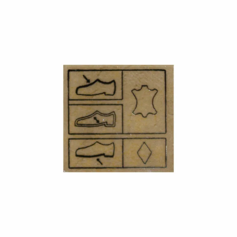 Sandales cuir croco brillant avec boucle talons effet bois Femme PORRONET