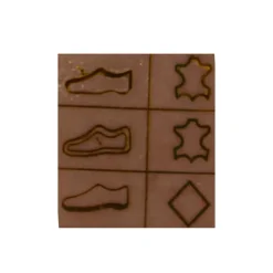 Sandales doré en cuir boucle cheville talon 7cm Femme PIERRE CARDIN