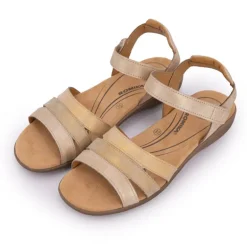 Sandales dorées Femme ROMIKA