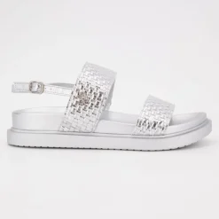 Sandales double bride kary tissées avec boucle Femme US POLO