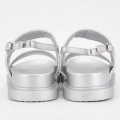 Sandales double bride kary tissées avec boucle Femme US POLO