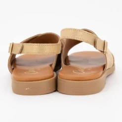 Sandales gold avec boucle doré Fille CARLA TORTOSA