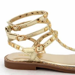 Sandales hautes cuir léger clouté Coralie Femme LES TROPEZIENNES PAR M.BELARBI