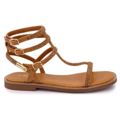 Sandales multi brides cheville à strass Coradiam Femme LES TROPEZIENNES PAR M.BELARBI