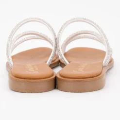 Sandales plate cristal Femme CARLA TORTOSA