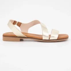 Sandales plate vaq. bout rond Femme CARLA TORTOSA