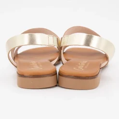 Sandales plate vaq. bout rond Femme CARLA TORTOSA