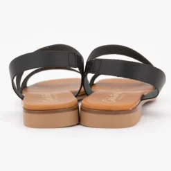 Sandales plate vaq. bout rond Femme CARLA TORTOSA