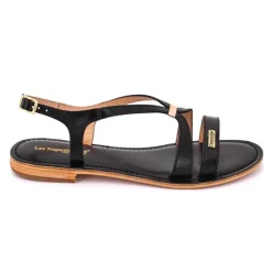 Sandales plates Hamoon en cuir Femme LES TROPEZIENNES PAR M.BELARBI