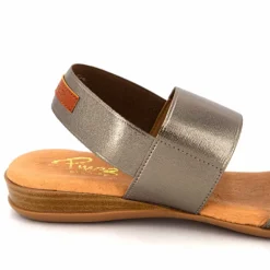 Sandales plates Nigella Femme PINAZ