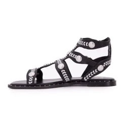 Sandales spartiates à clous avec boucles Femme KEYS