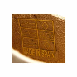 Sandales spartiates taupe et bride bleue Enfant BIOSTOCK