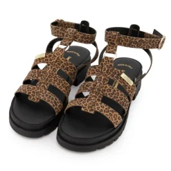 Sandales Toboleo imprimé léopard Femme LES TROPEZIENNES PAR M.BELARBI