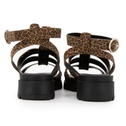 Sandales Toboleo imprimé léopard Femme LES TROPEZIENNES PAR M.BELARBI