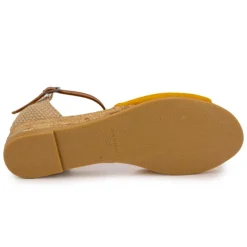 Sandales tressés avec boucle cheville Femme PINAZ