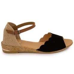 Sandales tressés avec boucle cheville Femme PINAZ
