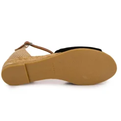 Sandales tressés avec boucle cheville Femme PINAZ