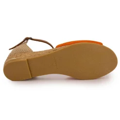 Sandales tressés avec boucle cheville Femme PINAZ