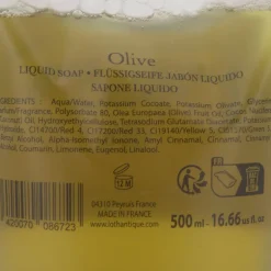 Savon liquide 500ml eco-recharge olive Mixte LOTHANTIQUE