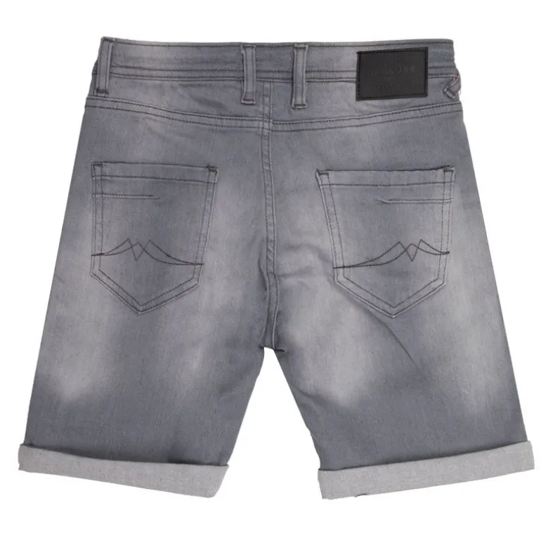 Short arvin gris délavé avec revers Enfant DEELUXE 74