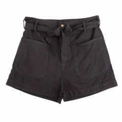 Short billie poches plaquées avec ceinture Femme HAPPY