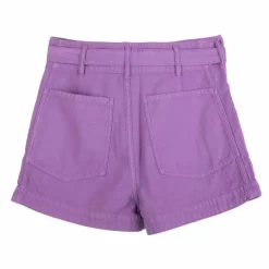 Short billie poches plaquées avec ceinture Femme HAPPY