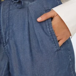 Short charis bleu clair à ceinture regular Femme ONLY