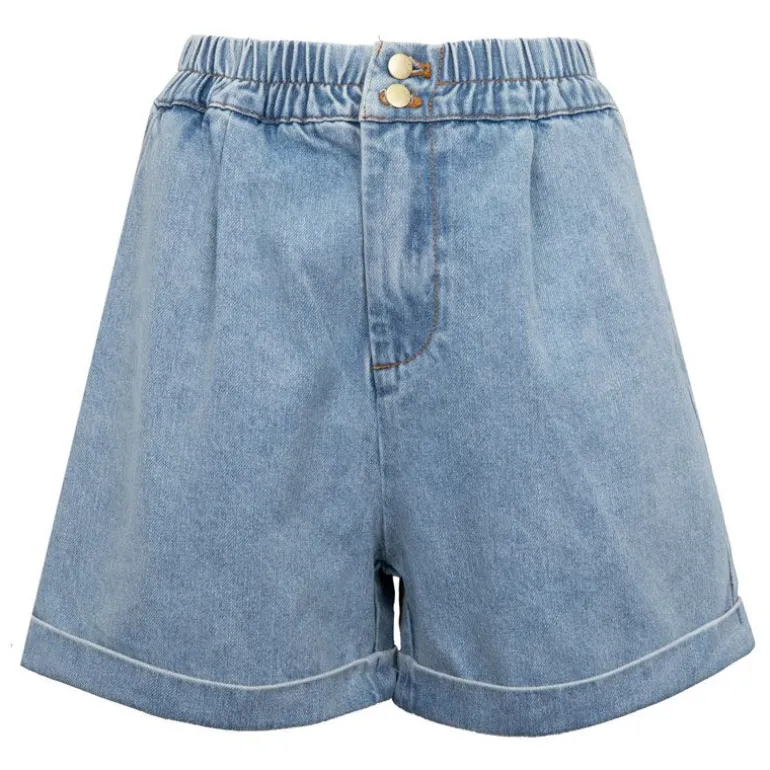 Short coton léger taille élastique solet Femme LA PETITE ETOILE