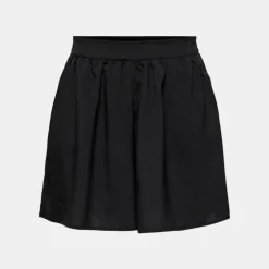 Short court noir regular taille élastique Femme ONLY