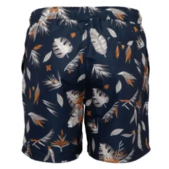 Short de bain à motif plume navy carl Homme DEELUXE 74
