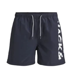 Short de bain haruba regular uni Homme JACK & JONES
