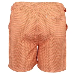 Short de bain orange basil avec imprimé graphique Homme DEELUXE 74