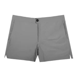 Short de bain uni avec bouton Homme APPARTINENZA