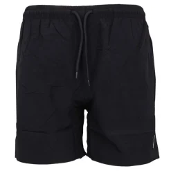Short de bain uni noir logo brodé Homme US POLO